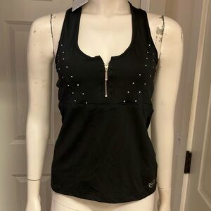 Doue Golf/Tennis/Athleisure Zip Tank, NWT!